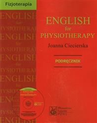 English for physiotherapy Podręcznik z płytą CD Ciecierska Joanna PZWL