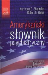 Amerykański słownik psychiatryczny  Shahrokh Narriman C.