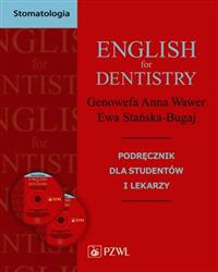 English for dentistry + CD  Wawer Genowefa Anna, Stańska-Bugaj Ewa