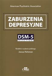 Zaburzenia depresyjne DSM-5 Selections Andruszko EDRA książka medyczna
