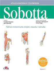 Tablice Sobotta anatomiczne mięśni, stawów i nerwów Łacińskie mianownictwo