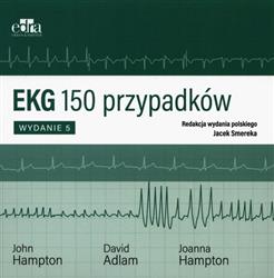 EKG 150 przypadków D. Adlam, J. Hampton EDRA URBAN książka medyczna