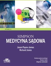 Medycyna sądowa Simpson Payne- James J. ,Jones R. EDRA książka medyczna