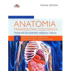 Anatomia prawidłowa człowieka Tom 1 Michał Szpinda EDRA URBAN