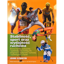 Stabilność, sport oraz wydajność ruchowa, fizjoterapia, książka