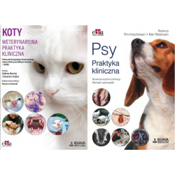 Psy i Koty - Weterynaryjna Praktyka Kliniczna Komplet, weterynaria