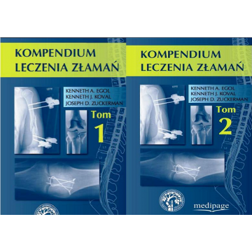 Kompendium Leczenia Złamań Tom 1-2  kieszonkowy podręcznik, książka