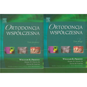 Ortodoncja Współczesna Tom 1-2 William R. Proffit Komplet Stomatologia