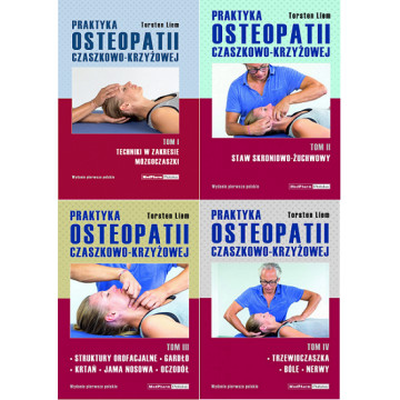 Pakiet Praktyka Osteopatii Czaszkowo-Krzyżowej 1-4 Torsten Liem