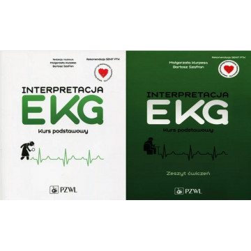 Interpretacja EKG Kurs Podstawowy Podręcznik i Zeszyt Ćwiczeń