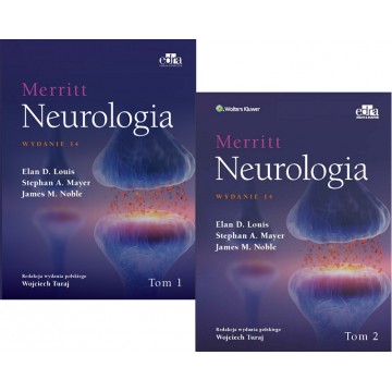 Komplet Merritt Neurologia Tom 1-2 Wydanie 14 - Neurologia Merrita