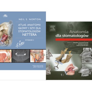 Anatomia dla Stomatologów + Netter Atlas Anatomii Głowy i Szyi