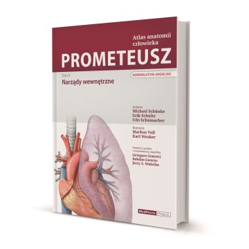 Prometeusz Tom 2 Atlas anatomii człowieka Narządy wewnętrzne