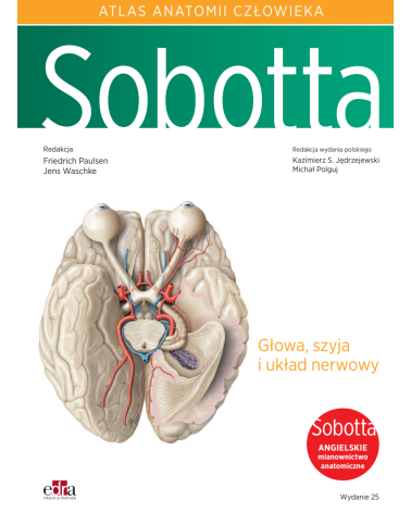 Atlas Anatomii Człowieka Sobotta Tom 3 Angielskie mianownictwo